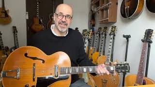 Video thumbnail for Charlie Christian “Trinity” comparison. ES-250, 1947 L5C, 1938 Kalamazoo. Gibson “gold” :) Enjoy! by Mike’s Arch Angels