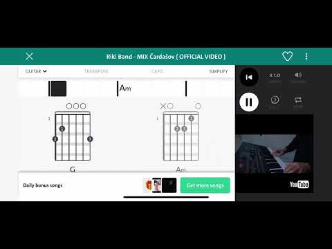 Riki Band - MIX Cardasov (OFFICIAL VIDEO) cover akordy