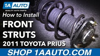 How to Replace Front Strut Spring Assemblies 10-13 Toyota Prius