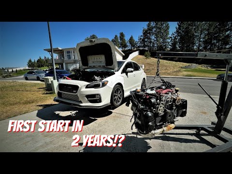 Marco's STI Gets A New/ Used Engine.