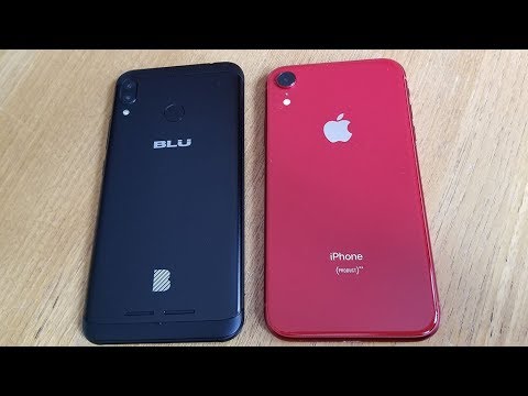 BLU Vivo XL4 vs Iphone XR - Fliptroniks.com