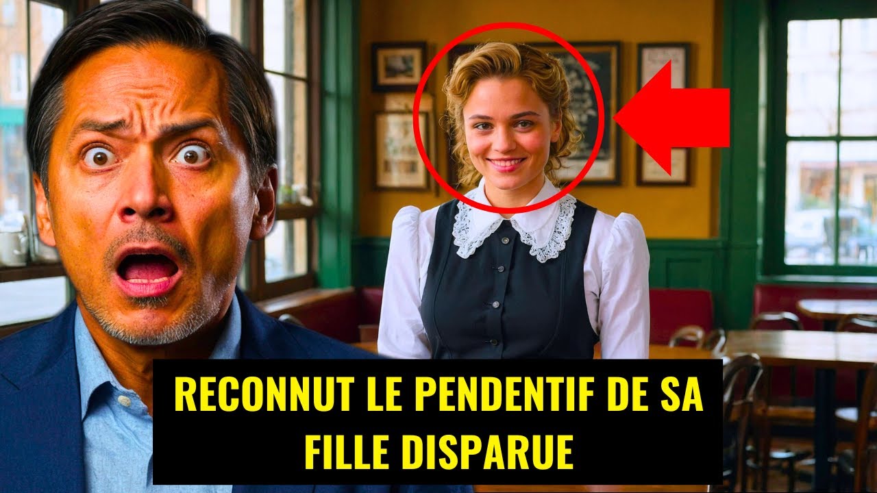 MILLIONNAIRE RESTA PARALYSÉ EN VOYANT LE PENDENTIF DE LA SERVEUSE... IDENTIQUE À CELUI DE SA FILLE..