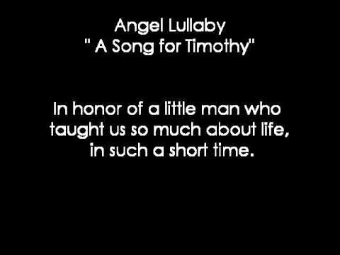 Angel Lullaby - A Song for Timothy