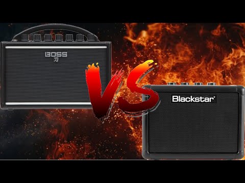 Blackstar Fly 3 vs Boss Katana Mini || Amp Shootout