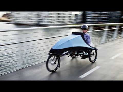 Incredible Bicycle Cars   Human Powered Electric Hybrid Vehicle!!