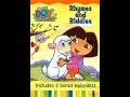 Dora The Explorer Rhymes And Riddles 2003 DVD Menu Walkthrough