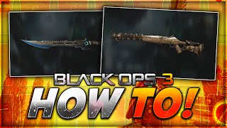 HOW TO GET THE NEW WEAPONS IN BLACK OPS 3! "NEW MELEE WEAPONS" IN BO3! (New WEAPONS BO3)