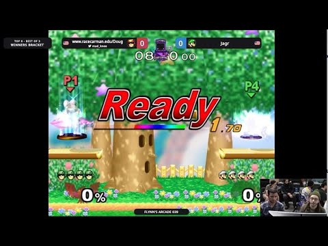 Flynn's Arcade 039 Losers Round 4 - Racecarman (Captain Falcon) Vs. Jagr (Luigi) SSBU MELEE