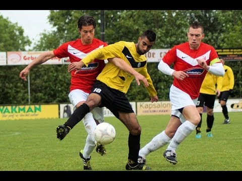 voetbalwedstrijd Rood-Wit 1 - Unitas'30 1