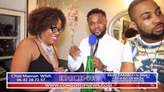 MAMA WIVA ALeli Lisusu PAPA WEMBA et Son Restaurant Rend Dernier hommage a PAPA Chez NOLY TAMBU