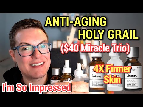 $40 ANTI AGING MIRACLE TRIO - 4x Firmer Skin (The Ordinary Anti Aging)