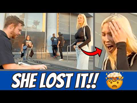 Worker STUNS GIRL With Piano Skills... 🤯