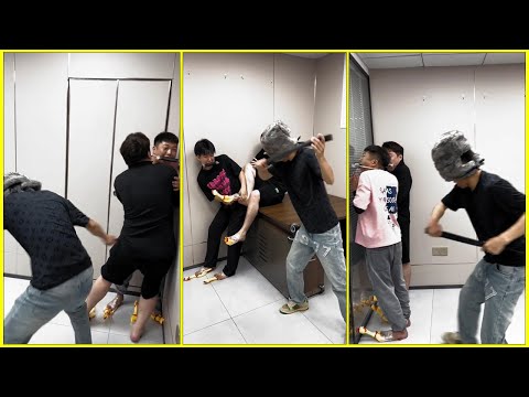 Screaming Chicken Blindfolded Beating Challenge! |  laughing zone