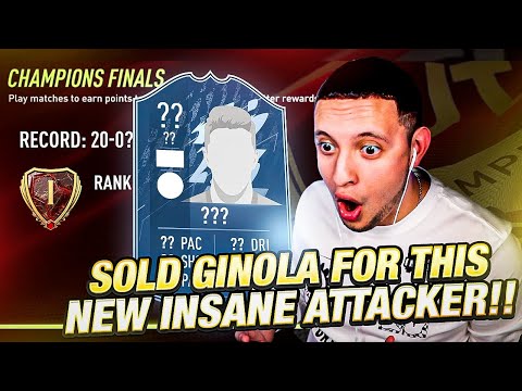 SOLD GINOLA FOR THIS NEW INSANE ATTACKER!! PRO FUT CHAMPIONS FINALS GAMEPLAY!