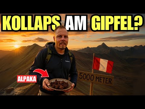 5000 Meter! Dieses Abenteuer hätte mich fast umgehauen 😱 🇵🇪