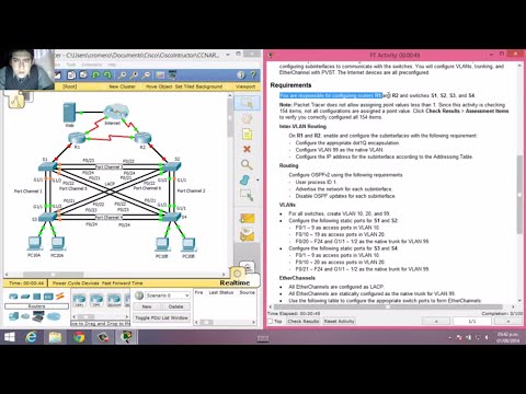 3.3.1.2 Packet Tracer - Skills Integration Challenge