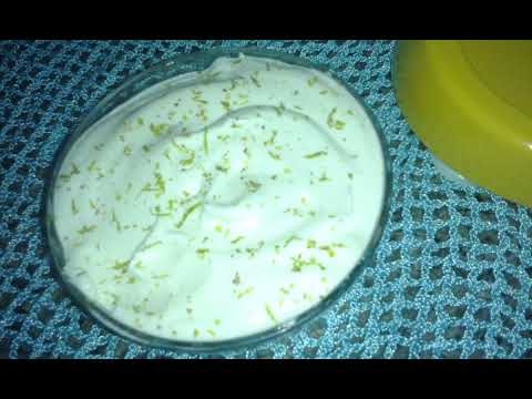 sobremesa com 2 ingredientes