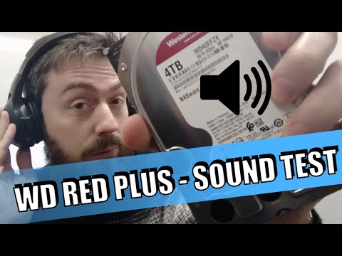 WD Red Plus HDD Noise Level Test