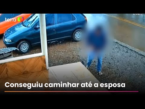 Homem que morreu ao ser baleado consegue apontar autor do crime antes de perder a consciência em SC