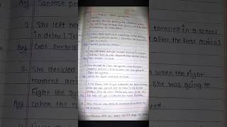 class 9th English Beehive ch 8 part-2 Maria Sharapova Q/A #viralvideo#ytshorts #trending #shortfeed