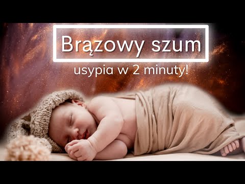 Brązowy szum usypia maluchy w 2 minuty - Brown noise brzmi jak fale oceanu - Usypia niemowlę
