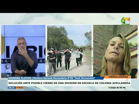 Colonia Avellaneda - Solución ante posible cierre de una división en la escuela "José Hernández"