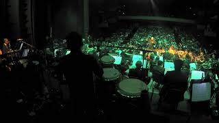 Dos y Siete. Percussion Cam. Vicente Garcia y la Filarmonica de Santo Domingo.