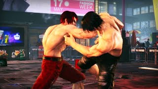 Baki Hanma vs Kengan Ashura - Tekken 8 Gameplay Custom Characters