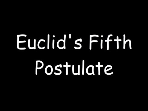 Euclid's Fifth Postulate