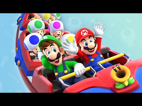 ALL LEVELS in Super Mario Party Jamboree TV: Carnival Coaster!! (2-Player Mode)