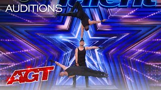 Early Release: Rialcris Delivers Incredible Hand Balancing - America's Got Talent 2021 thumbnail