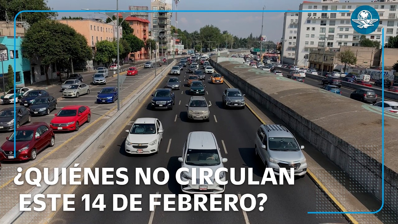 Contingencia ambiental continuará activa este 14 de febrero: ¿quién no circula?
