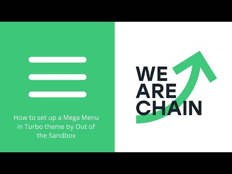 How to set up a Mega Menu in Turbo theme by Out of the Sandbox
