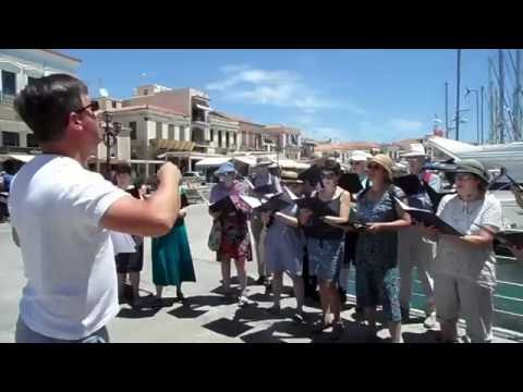 Fairhaven Singers at Aegina island Greece   june 2016