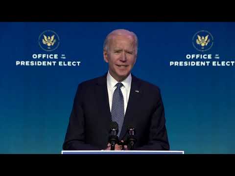 拜登譴責 "國內恐怖分子 "襲擊美國國會大廈的行為 (Biden condemns 'domestic terrorist' attack on U.S. Capitol)