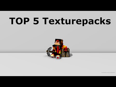 TOP 5 texture packs - These texture packs use Paluten, BastiGHG, etc.