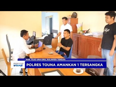 SATRESNARKOBA POLRES TOUNA AMAN PELAKU PENGEDAR NARKOTIKA