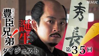【大河ドラマ 豊臣兄弟！】第35回ダイジェスト「秀長誕生」| NHK