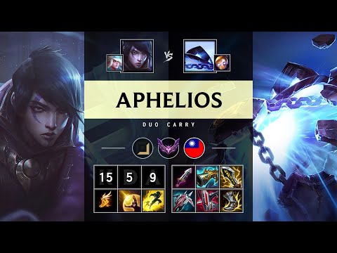 Aphelios ADC vs Xerath: Triple Kill, Godlike - TW Master Patch 14.24