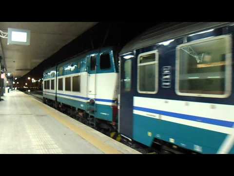 E656.058 in partenza con l' ICN 1959 Roma Termini - Siracusa/Palermo Centrale