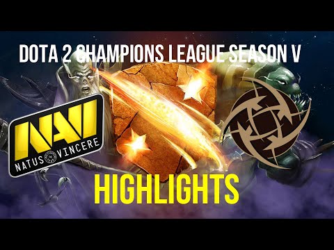 Dota 2 Highlights of Na`Vi vs NiP - D2CL Season 5