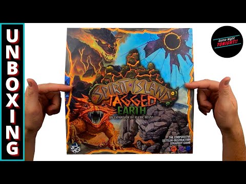 Unboxing // Spirit Island - Jagged Earth