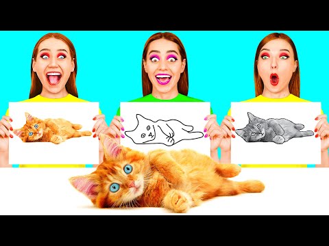 Quién Lo Dibuja Mejor Toma El Desafío Del Premio | Desafío de Arte por TeenChallenge