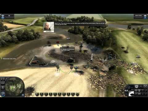 World In Conflict: Soviet Assault walkthrough - Mission 7 - Insurgents - 3/3 [HD]