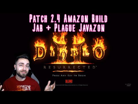 Jab + Plague Javazon can DESTROY Ubers | Patch 2.4 Diablo 2 Resurrected Theory-Craft Build | D2R