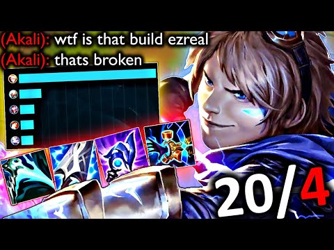 HYBRID EZREAL IS BROKEN (10x MORE DAMAGE)