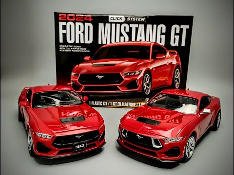 ALL NEW! 2024 Ford Mustang GT / 2025 60th Anniversary 1/25 Scale Model Kit Build How To Assemble