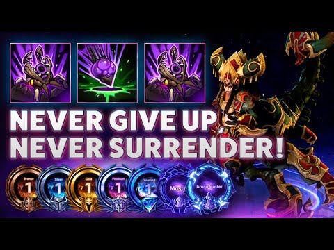 Zagara Maw - NEVER GIVE UP, NEVER SURRENDER! - Bronze 2 Grandmaster S2 2022