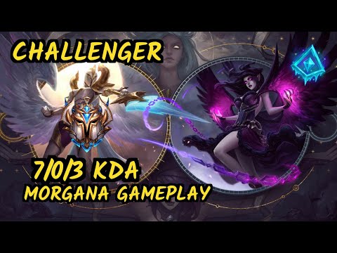 GLACIAL AUGMENT MORGANA - SUP Frozen (MORGANA) vs KASSADIN - 7/0/3 KDA MID CHALLENGER GAMEPLAY - EUW