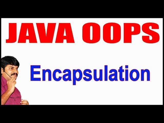 Java Tutorials || Java OOPS  ||  Encapsulation || by Durga Sir